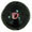 Flower Beads 12mm : Jet