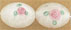Flower Beads 12/8mm - Oval: White