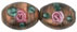 Flower Beads 12/8mm - Oval: Aventurine