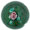 Flower Beads 20mm: Green Emerald