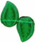 Eucalyptus Leaves 12/9mm : Emerald