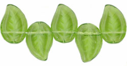 Eucalyptus Leaves 12 x 9mm : Olivine