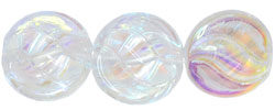 Braided Discs 14mm : Crystal AB