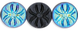 Nouveau Button Style Disc 13mm : Matte - Jet AB