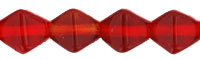 Bicone 6 x 6mm : Siam Ruby