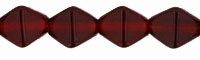 Bicone 6 x 6mm : Ruby