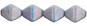 Bicone 6/6mm : Luster - Opaque Amethyst