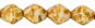 Bicone 6/6mm : Opaque White - Picasso