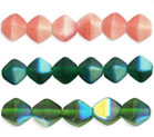 Bicone Beads 6mm & 8mm