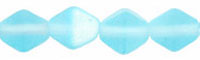 Bicone 6/6mm : Matte - Aquamarine AB