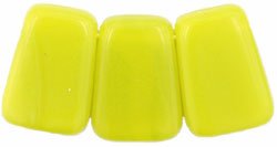 Wedge Tablets 14 x 10mm : Chartreuse (16 inch strand)