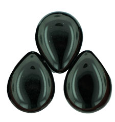 Pear Shaped Drops 16 x 12mm : Jet