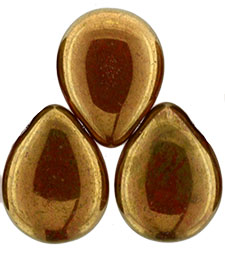 Pear Shaped Drops 16 x 12mm : Bronze – Hyacinth 