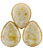 Pear Shaped Drops 16 x 12mm : Opaque Luster - Picasso