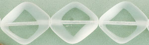 Chunky Table Cut Diamonds 24 x 20mm : Crystal