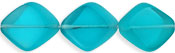 Chunky Table Cut Diamonds 24/20mm : Teal