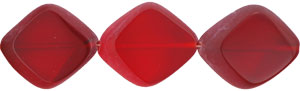 Chunky Table Cut Diamonds 24 x 20mm : Siam Ruby