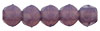 English Cut Round 3mm : Milky Amethyst