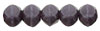 English Cut Round 3mm : Opaque Purple