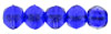 English Cut Round 3mm : Cobalt