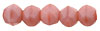 English Cut Round 3mm : Coral Pink
