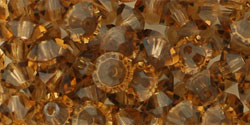 M.C. Beads 5 x 3mm - Spacer : Smoky Topaz