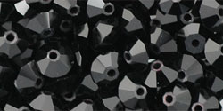 M.C. Beads 5 x 3mm - Spacer : Jet
