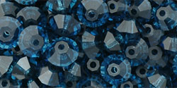 M.C. Beads 5 x 3mm - Spacer : Montana Blue