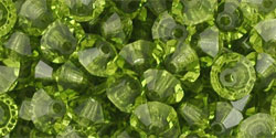 M.C. Beads 5 x 3mm - Spacer : Olivine