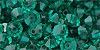 M.C. Beads 5 x 3mm - Spacer : Emerald