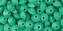 M.C. Beads 5 x 3mm - Spacer : Green Turquoise
