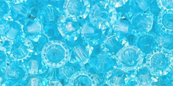 M.C. Beads 5 x 3mm - Spacer : Aquamarine