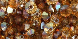 M.C. Beads 5 x 3mm - Spacer : Lt Topaz - Celsian