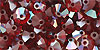 M.C. Beads 5/3mm - Spacer : Ruby - Celsian