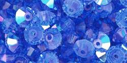 M.C. Beads 5 x 3mm - Spacer : Sapphire AB