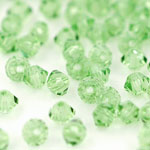 M.C. Beads 3 x 3mm - Bicone : Peridot