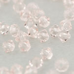 M.C. Beads 3 x 3mm - Bicone : Rosaline