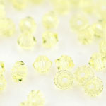 M.C. Beads 3 x 3mm - Bicone : Jonquil