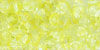 M.C. Beads 4 x 4mm - Bicone : Luster - Transparent Lemon