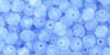 M.C. Beads 4/4mm - Bicone : Milky Sapphire