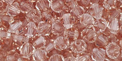 M.C. Beads 4 x 4mm - Bicone : French Rose