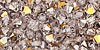 M.C. Beads 4 x 4mm - Bicone : Hematite Luster - Crystal