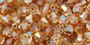 M.C. Beads 4 x 4mm - Bicone : Crystal AB - Celsian