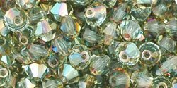 M.C. Beads 4 x 4mm - Bicone : Aquamarine - Celsian