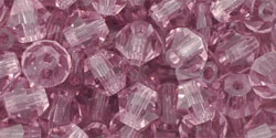 M.C. Beads 5 x 5mm - Bicone : Lt Amethyst