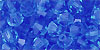 M.C. Beads 5/5mm - Bicone : Sapphire