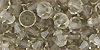 M.C. Beads 5/5mm - Bicone : Black Diamond