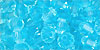 M.C. Beads 5 x 5mm - Bicone : Aquamarine