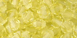 M.C. Beads 5 x 5mm - Bicone : Jonquil