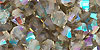 M.C. Beads 5/5mm - Bicone : Black Diamond AB